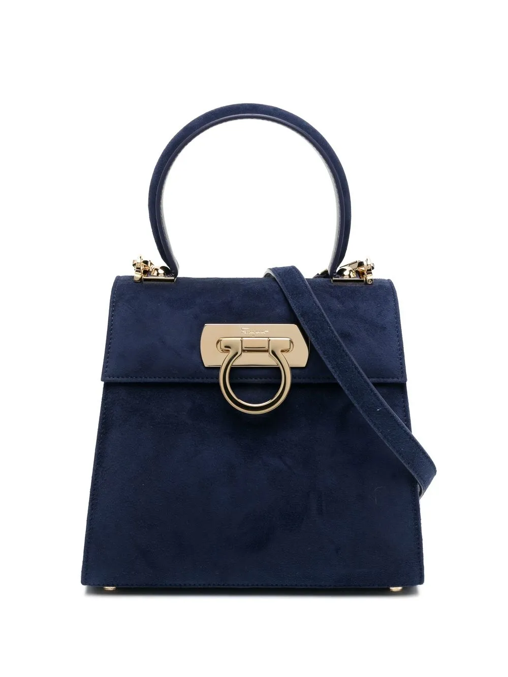 

Ferragamo Triofolio top-handle tote - Blue