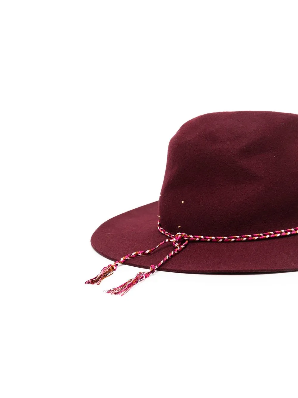 Forte Forte Wollen trilby - Rood