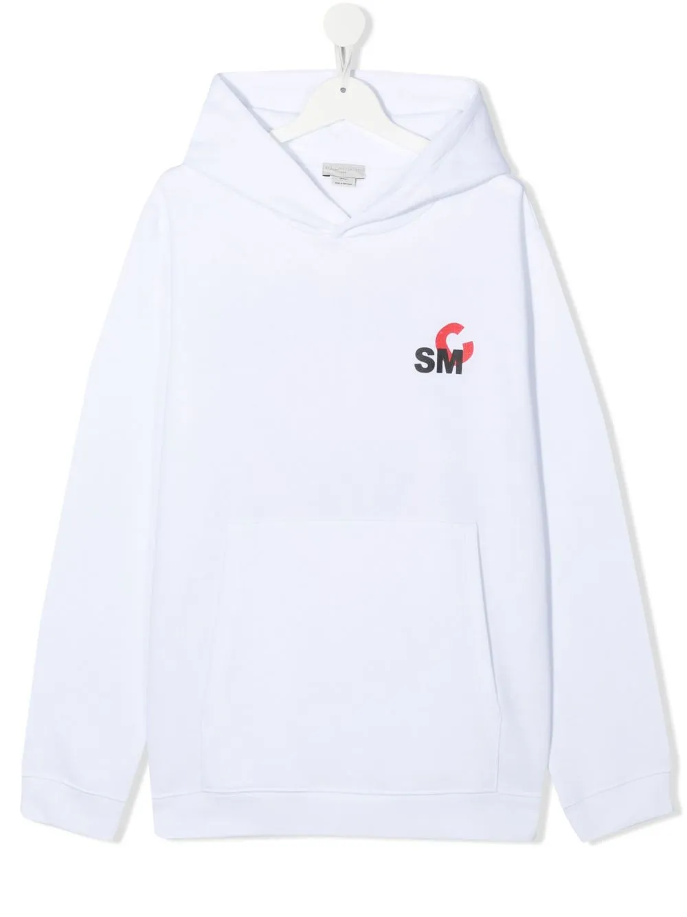 

Stella McCartney Kids TEEN graphic-print cotton hoodie - White