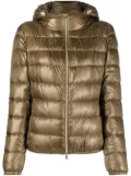 Herno high-shine puffer jacket - Green