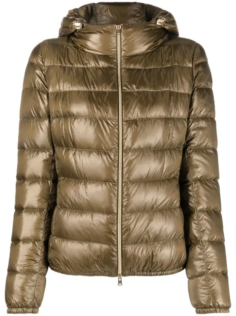 Herno high-shine puffer jacket