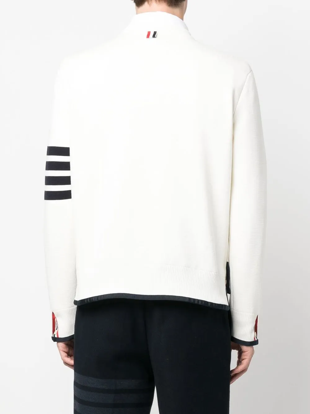 THOM BROWNE 4-BAR STRIPED JUMPER