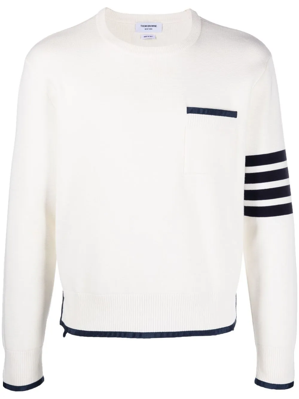 THOM BROWNE 4-BAR STRIPED JUMPER