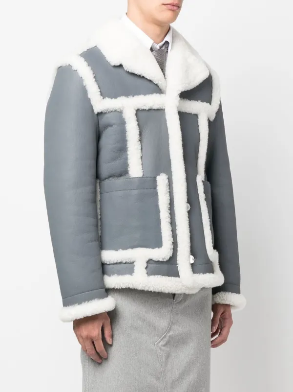 Flight on sale jacket shearling