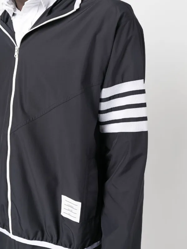 Thom Browne 4-Bar Stripe Track Jacket | Blue | FARFETCH RO