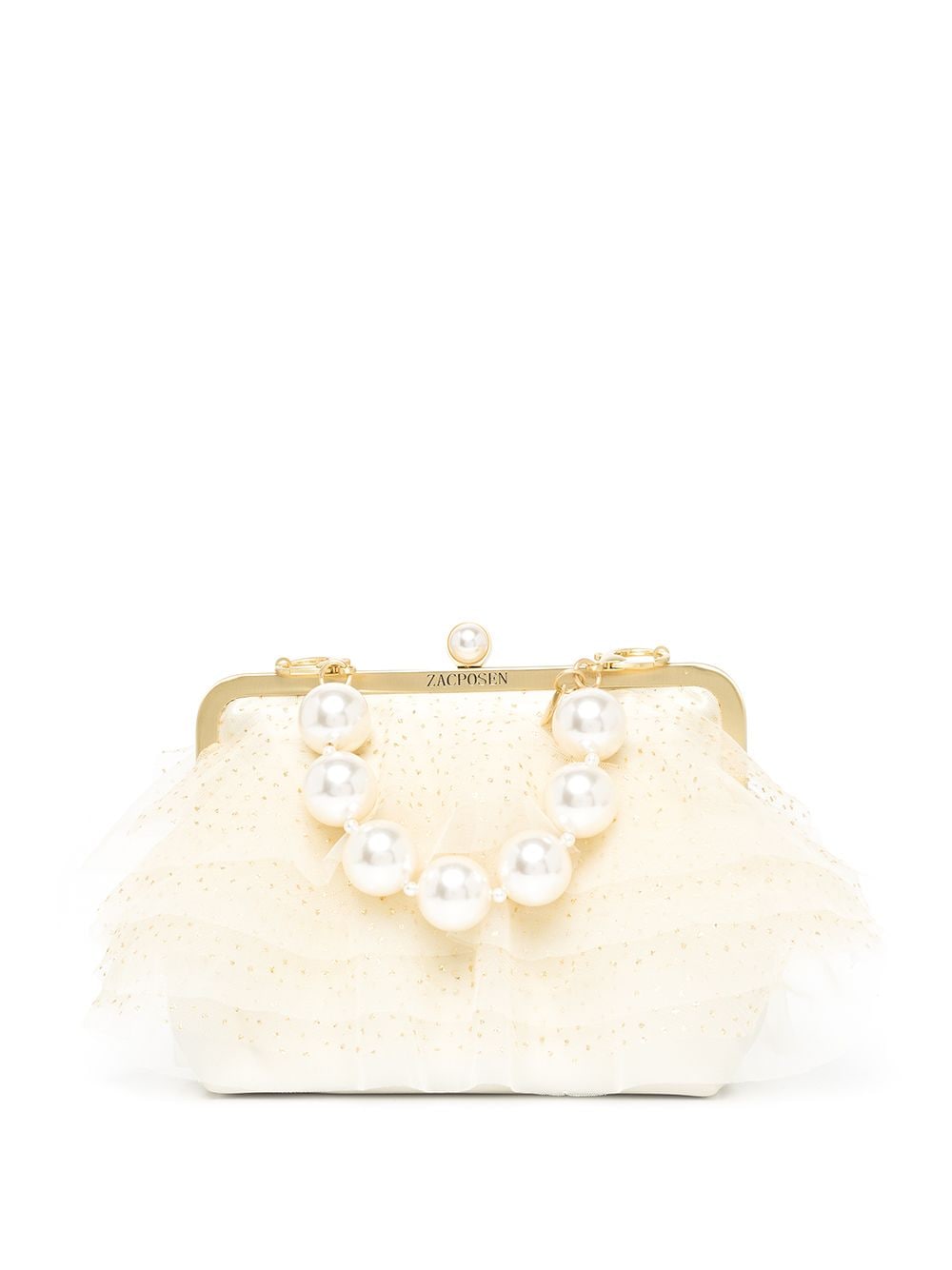 Zac Zac Posen Lacey Frame Clutch Bag - Farfetch