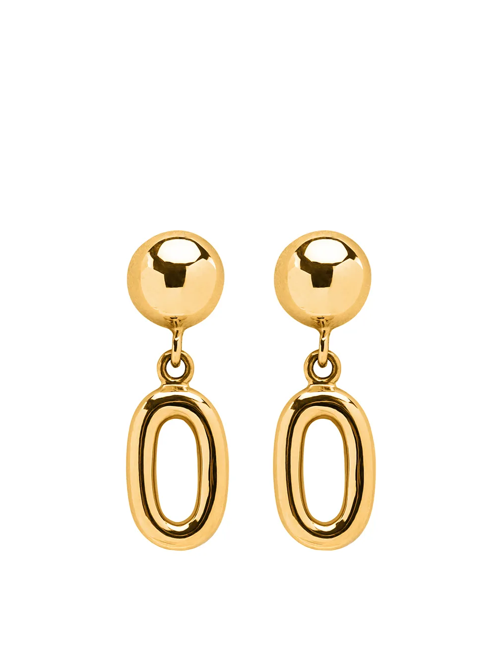 

TANE México 1942 aretes Savana en oro amarillo de 18kt - Dorado