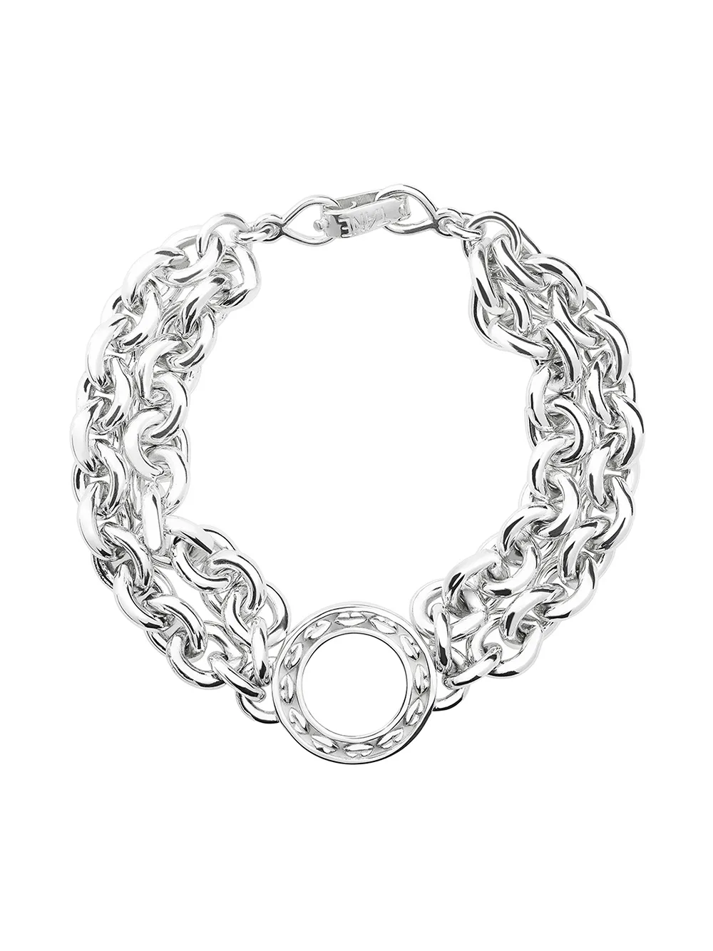 

TANE México 1942 pulsera Bésame Triple de plata - Plateado