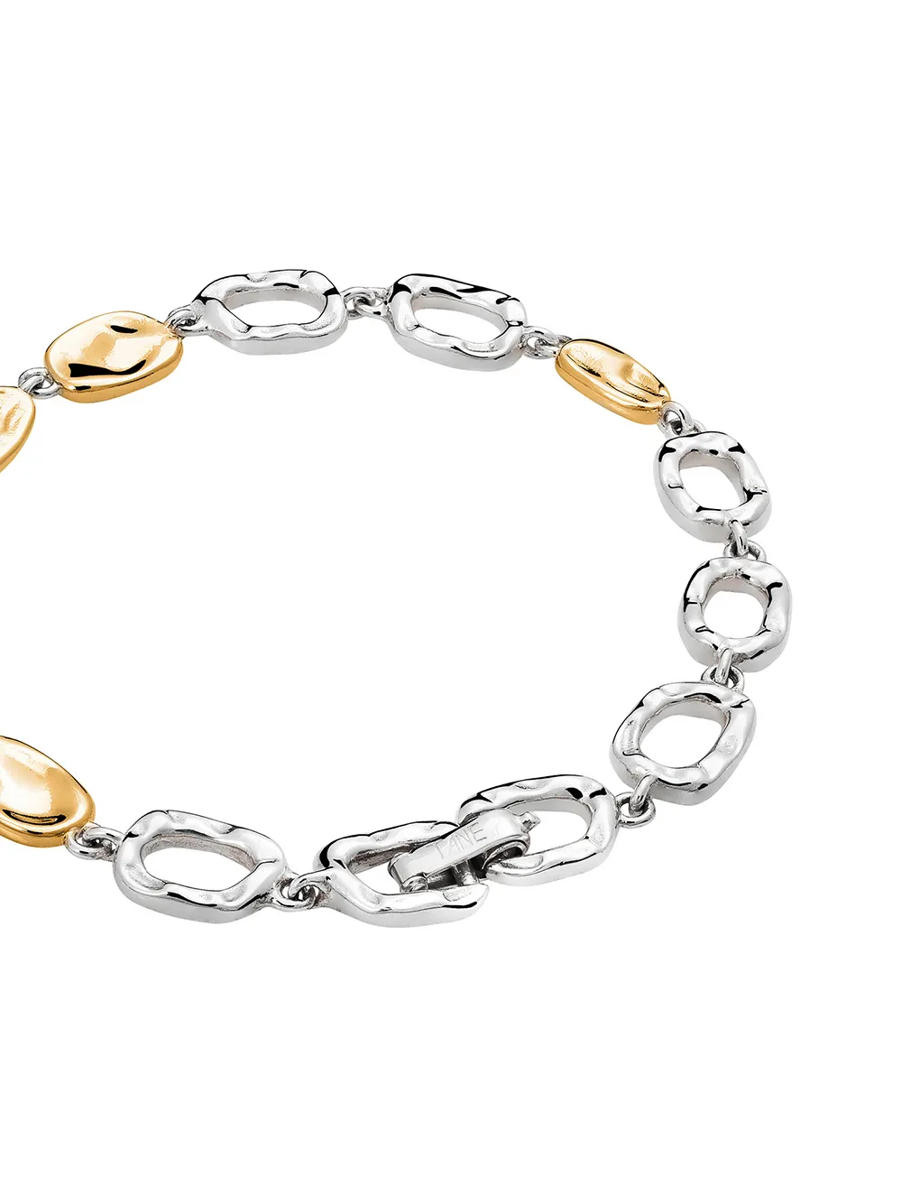 Shop Tane México 1942 Caminos Vermeil Chain Bracelet In Silver