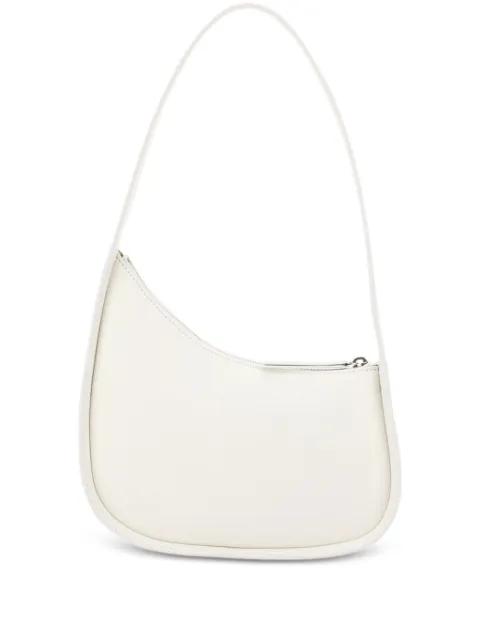 The Row Half Moon leather shoulder bag