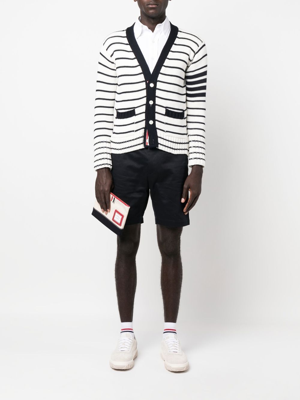 Thom Browne Gestreept vest - Wit