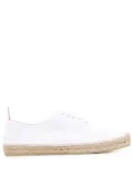 Thom Browne Heritage jute sole low-top sneakers - White