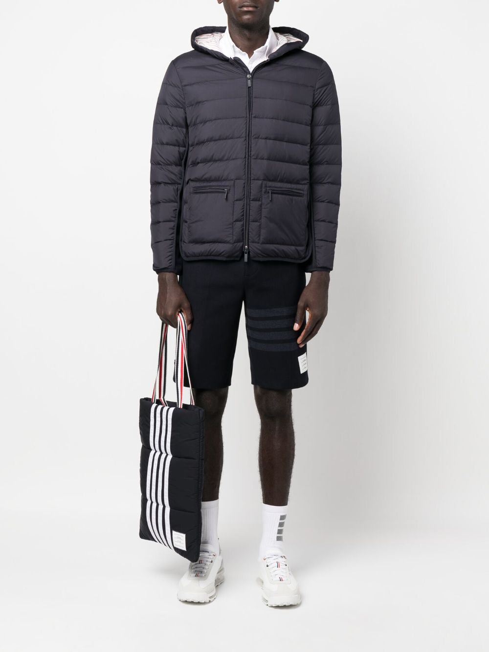 Image 2 of Thom Browne zip-front padded jacket