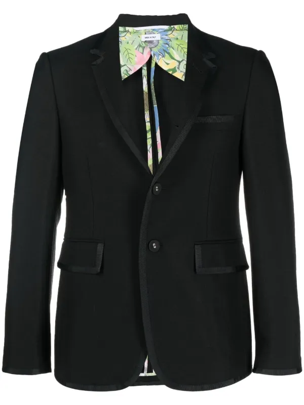 ボトムスその他 Thom Browne Tailored Black Wool Blazer 18590162_40492341_600.jpg