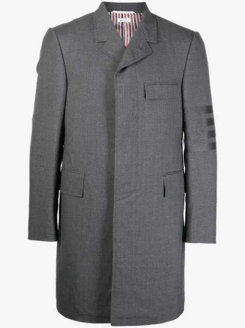 Thom Browne 4-Bar Stripe elongated blazer