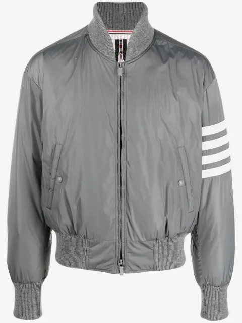 Thom Browne 4-Bar stripe bomber jacket