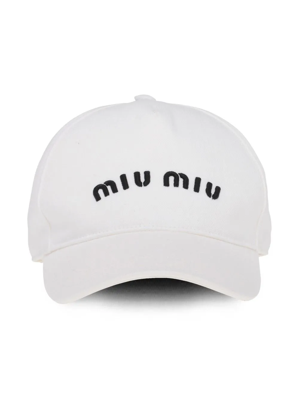 キャップ形ベースボールMiu Miu ロゴキャップ(スカーフ付き) - キャップ