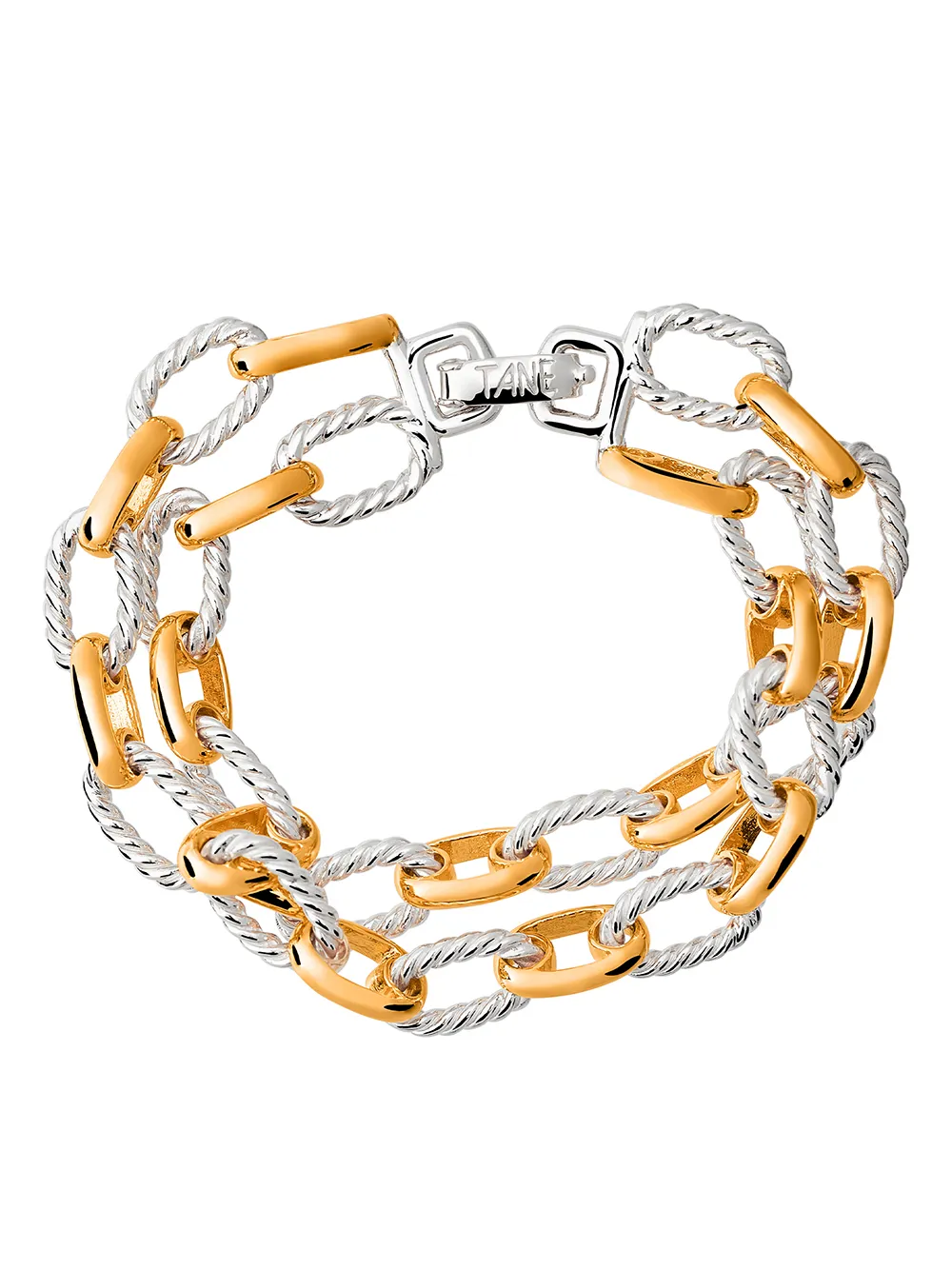 

TANE México 1942 pulsera Ana en oro vermeil de 23kt - Plateado