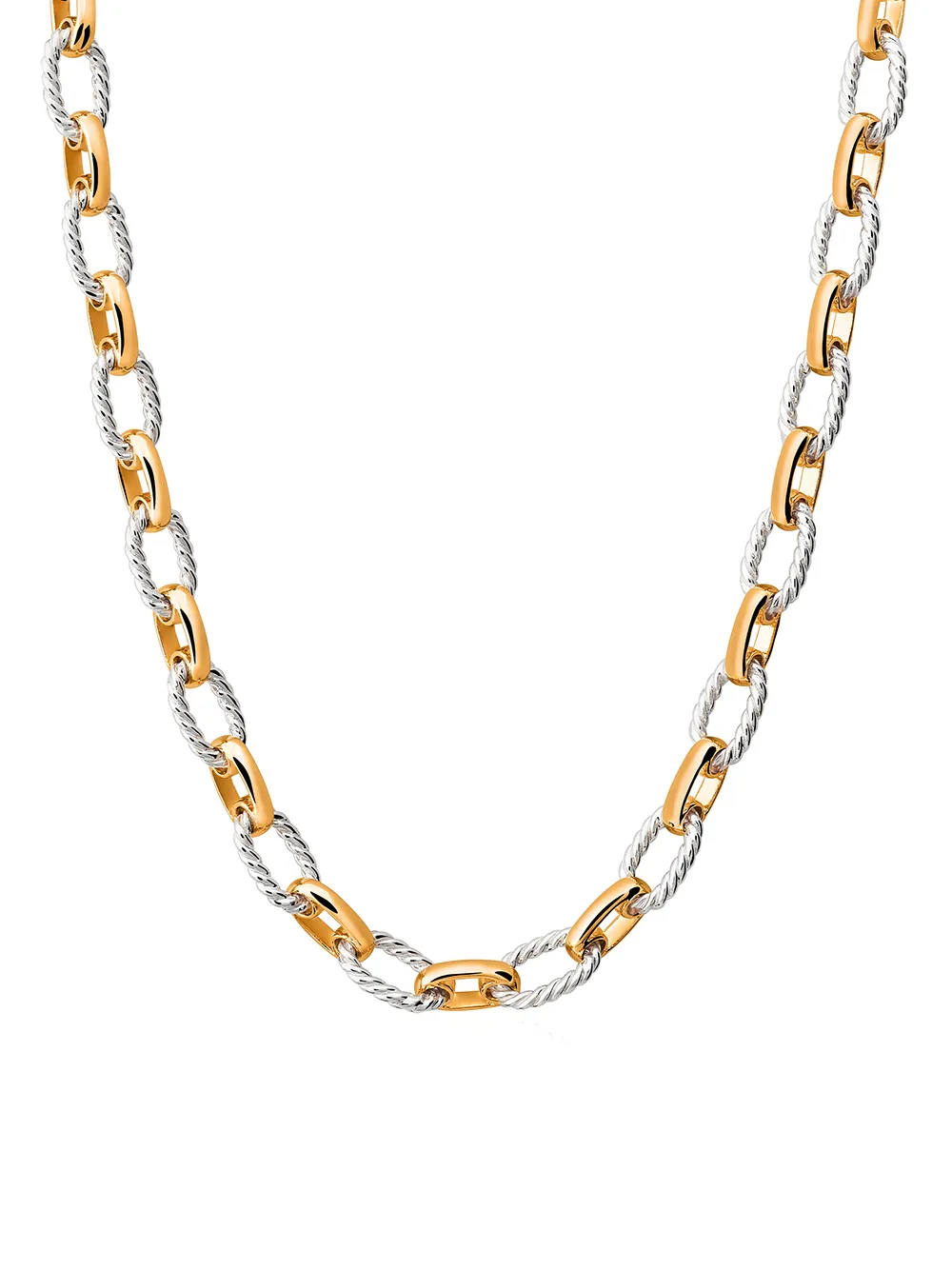 

TANE México 1942 gargantilla Ana con cadena en oro vermeil de 23kt - Plateado