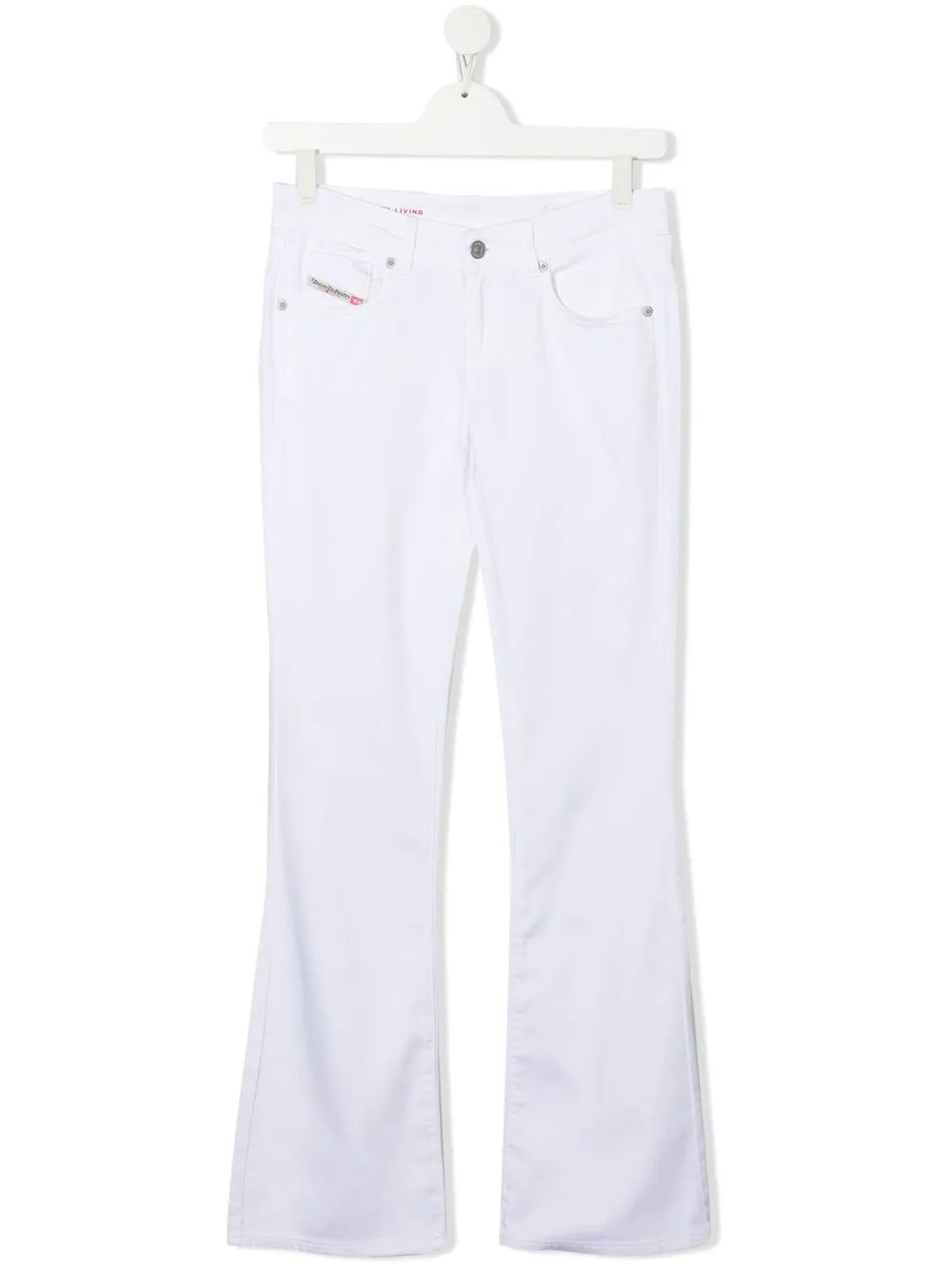 

Diesel Kids TEEN slim-cut denim jeans - White