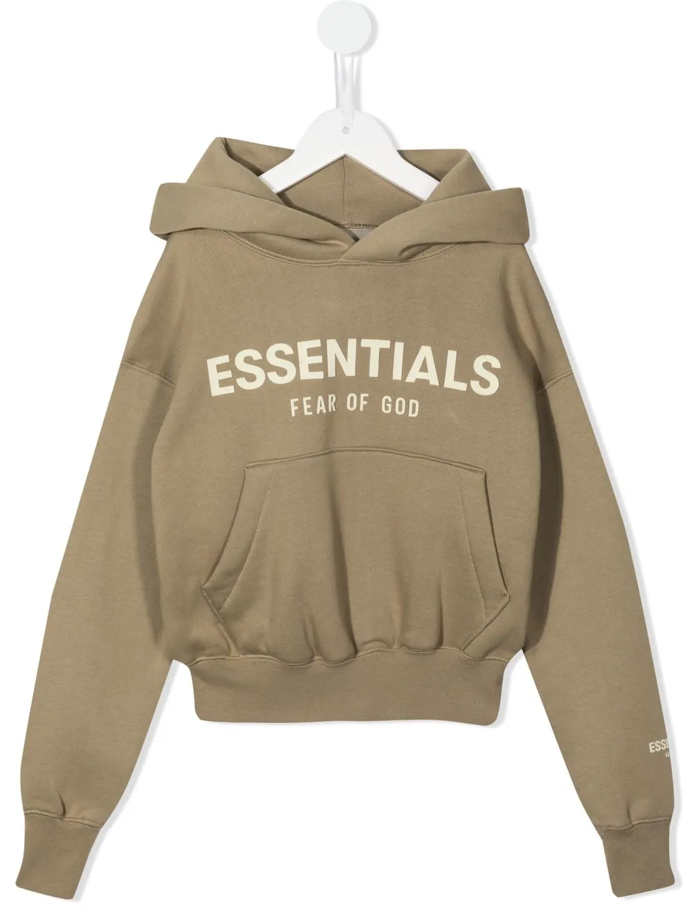 

FEAR OF GOD ESSENTIALS hoodie con logo estampado - Amarillo