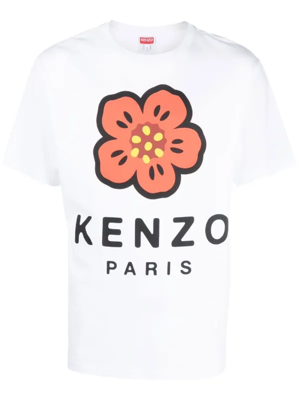 新品未使用 KENZO ケンゾー BOKE FLOWER Tシャツ Ｍサイズ-