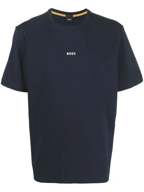BOSS logo-print T-shirt