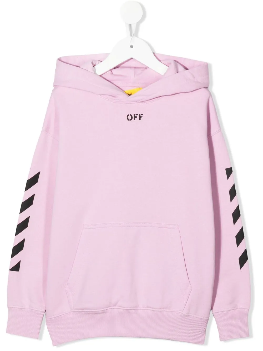 Pink hoodie off white shop