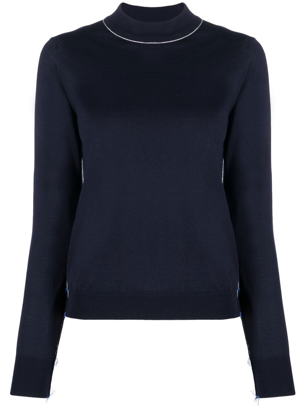 Maison Margiela Work-In-Progress wool jumper - Blue