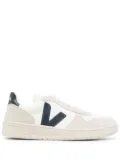 VEJA V-10 panelled lace-up sneakers - White