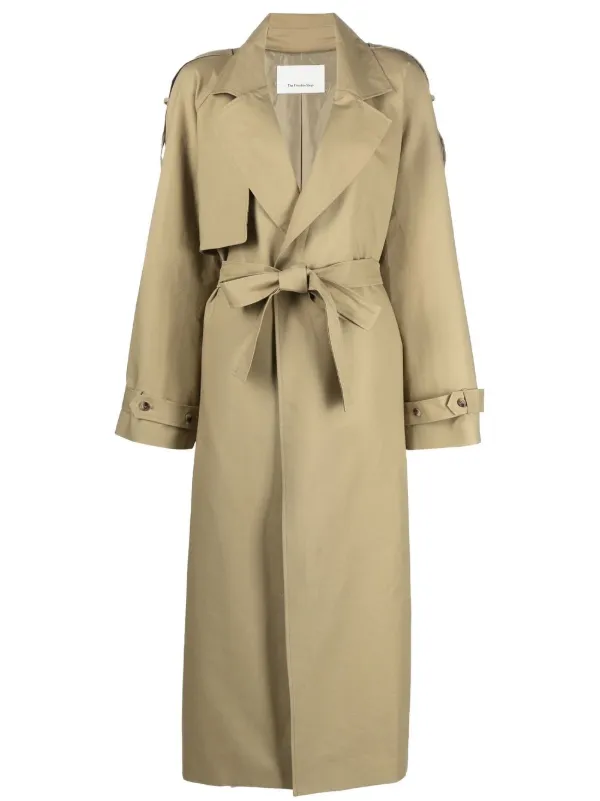Frankie Shop Suzanne Long Trench Coat 
