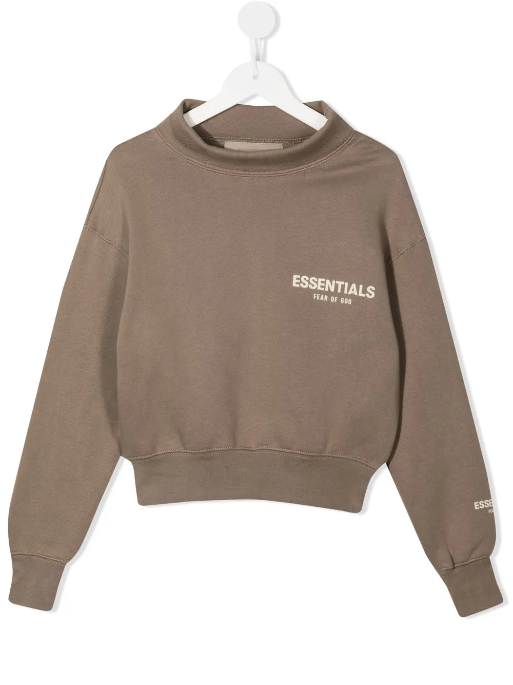 

FEAR OF GOD ESSENTIALS logo-print sweatshirt - Green