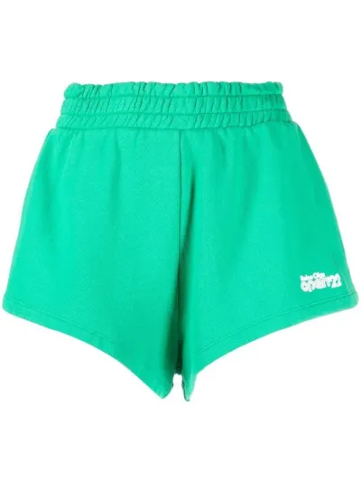 Billie jersey-fleece track shorts 