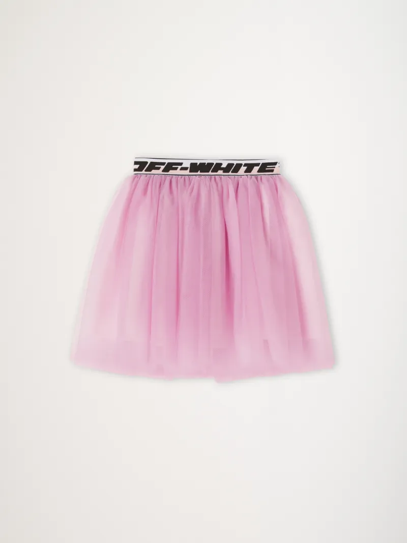 off---white.com | Logo Embroidered Skirt