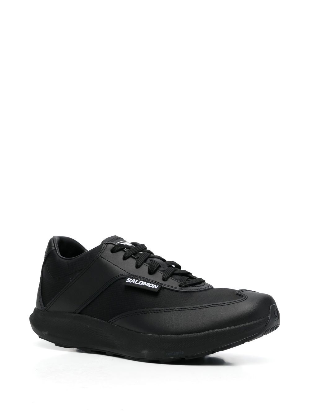 Shop Comme Des Garçons X Salomon Low-top Sneakers In Schwarz