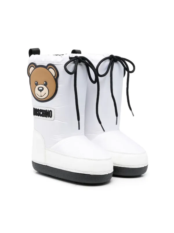 Moschino Botas De Nieve Con Parche Teddy Bear - Farfetch