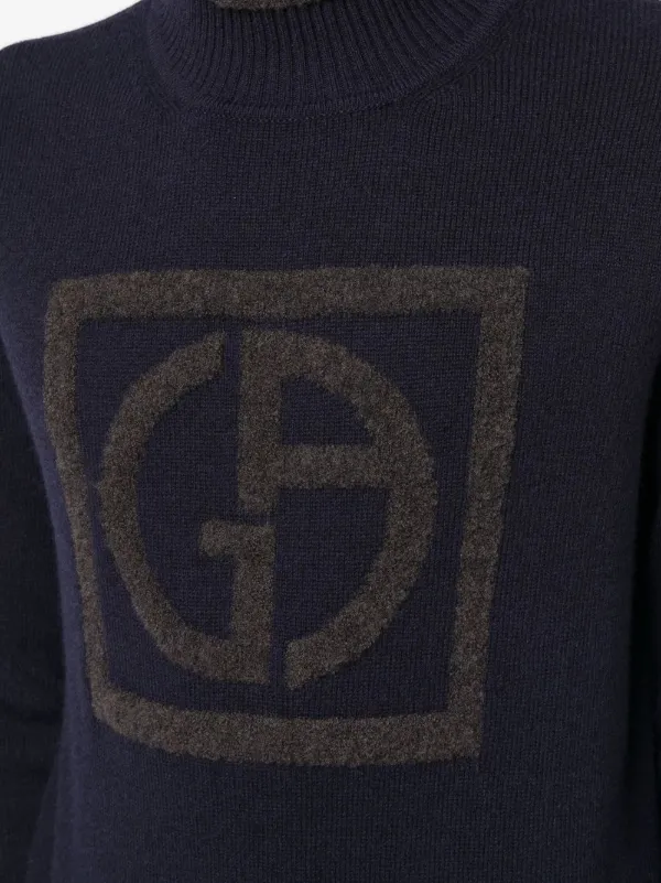 Giorgio Armani モックネック プルオーバー - Farfetch