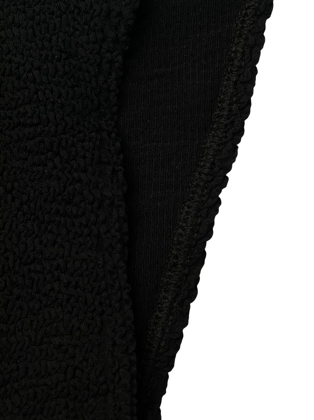 Shop Bondeye Crinkled-finish Bikini Bottoms In Black