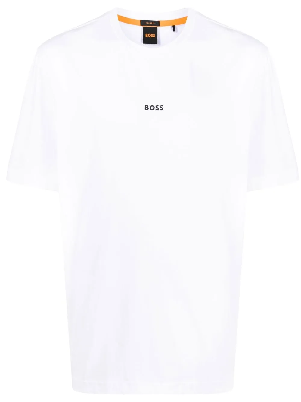 

BOSS playera con logo estampado - Blanco