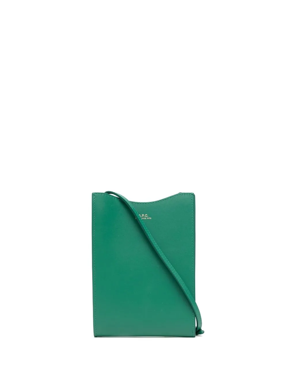 

A.P.C. bolsa satchel estilo crossbody - Verde