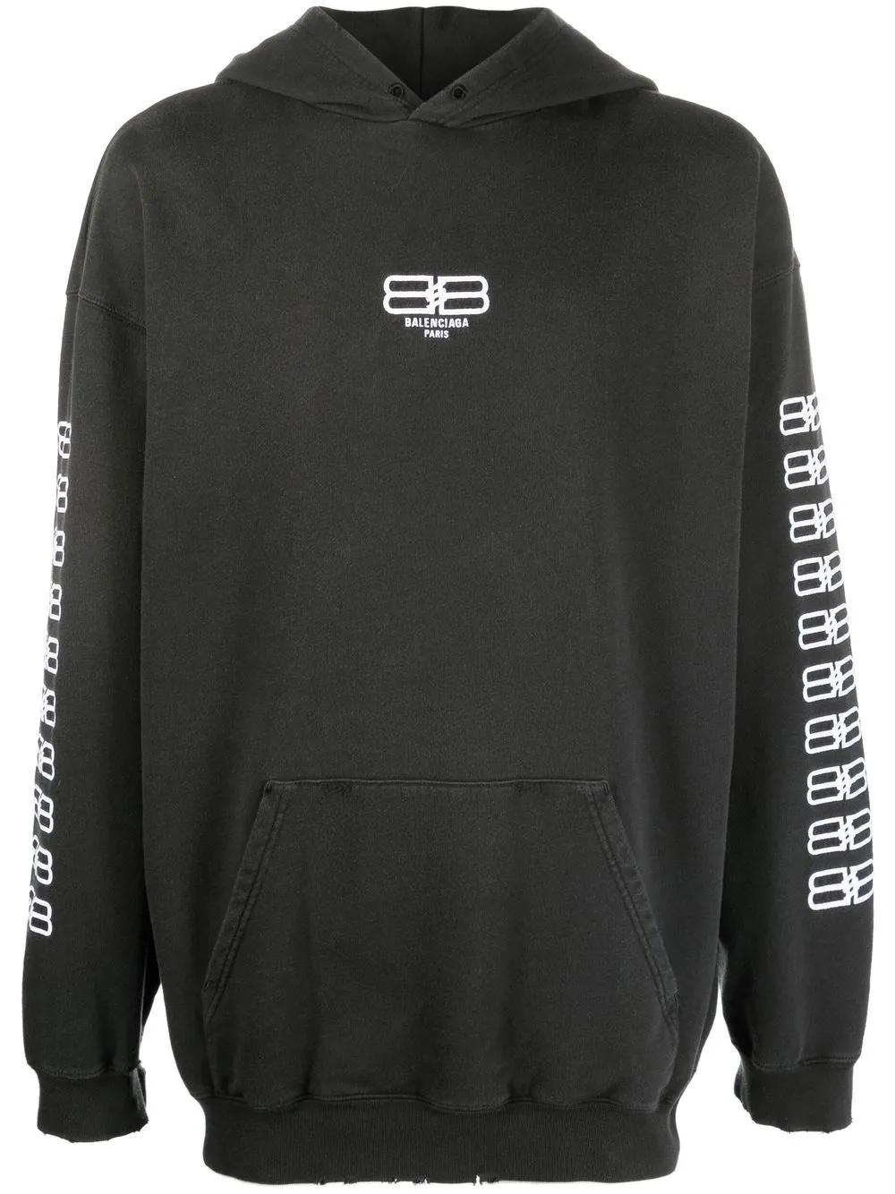 BALENCIAGA BB PARIS ICON HOODIE