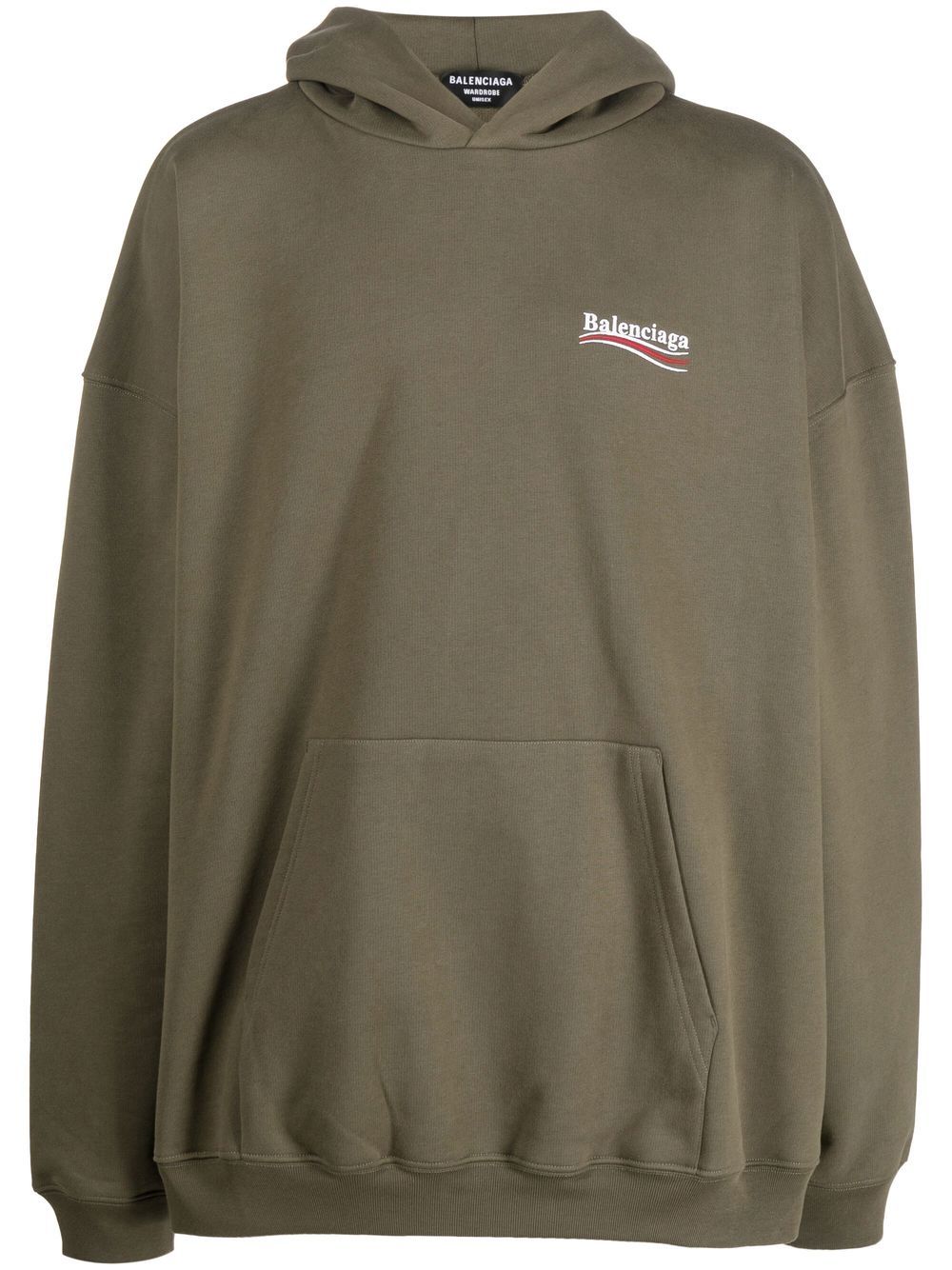 Image 1 of Balenciaga Political Campaign embroidered hoodie
