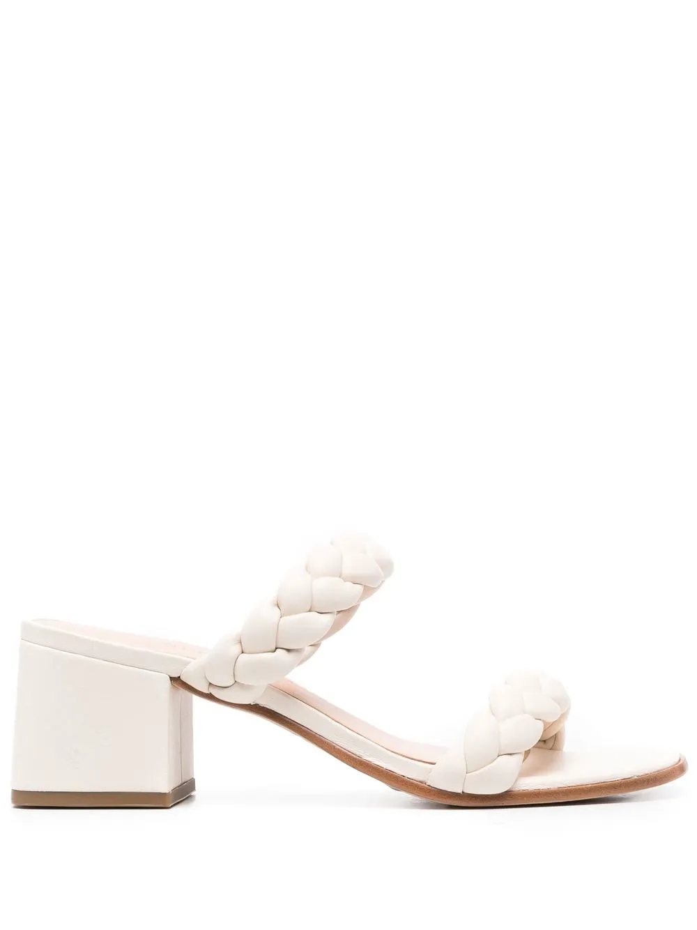 

Kate Spade braid-detail leather mules - Neutrals