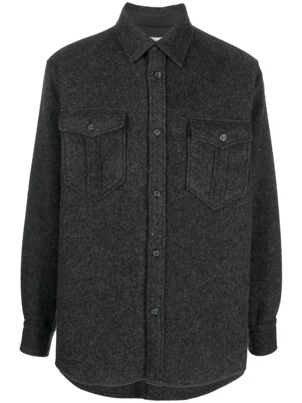 Isabel Marant Felted Shirt Jacket 