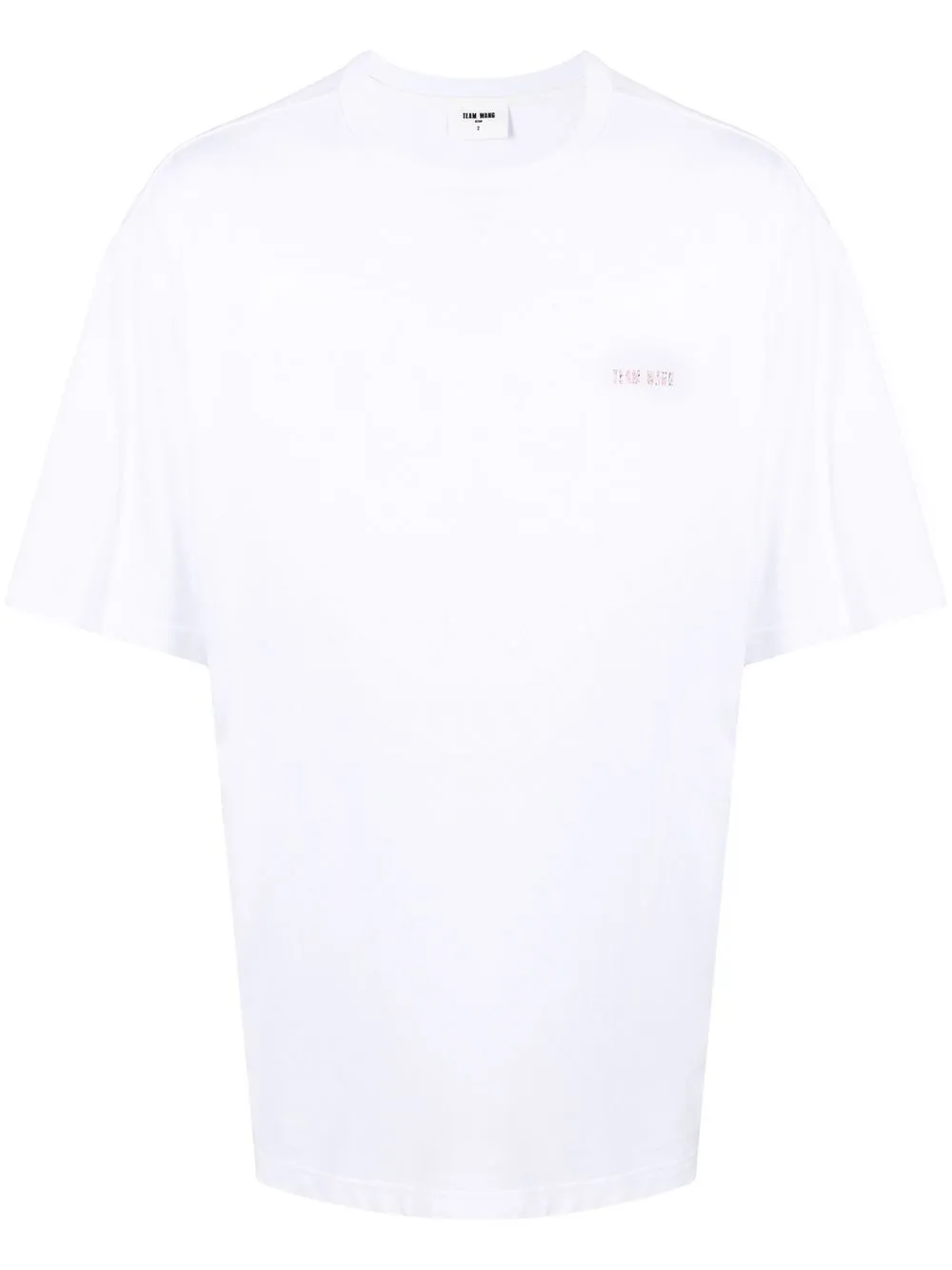 

TEAM WANG design logo-print short-sleeved T-shirt - White