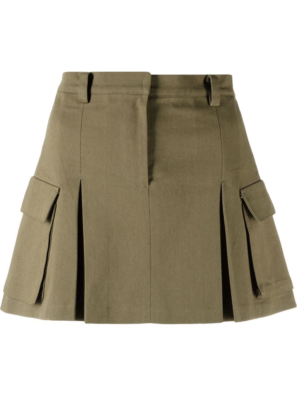 The Frankie Shop Audrey Pleated Cargo Pocket Miniskirt - Farfetch
