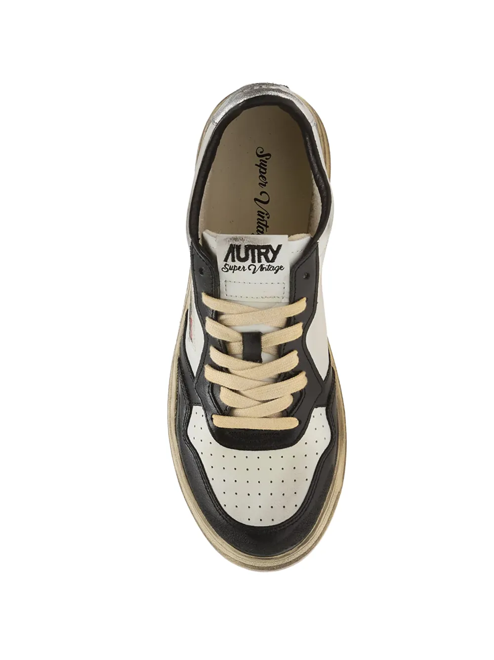 Autry Medalist Super Vintage leren sneakers Wit