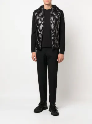 mens black moncler jumper