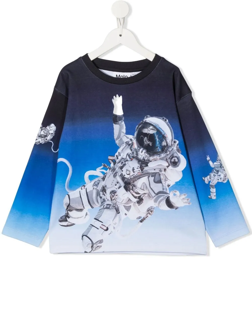 Molo Graphic-print T-shirt In Blau