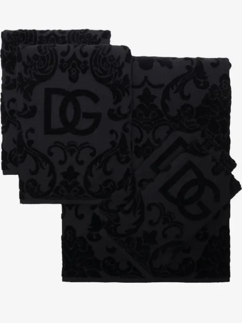 Dolce & Gabbana terry cotton towels (set of five)